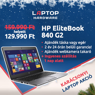 HP EliteBook 840 G2 Karácsonyi laptop akció!