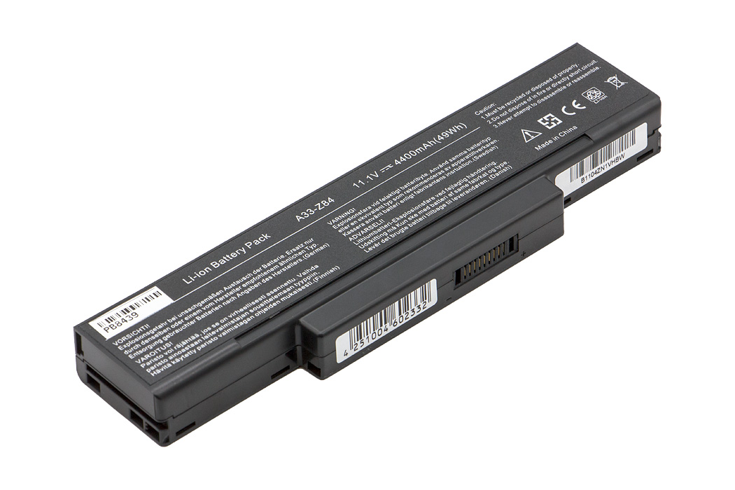 Asus X53 sorozat X53SG laptop akkumulátor, új, gyárival megegyező minőségű helyettesítő, 6 cellás (4400mAh)