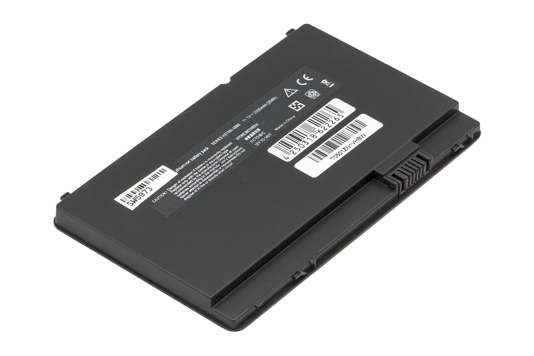 HP Mini 1000 Vivienne Tam Edition laptop akkumulátor, új, gyárival megegyező minőségű helyettesítő, 3 cellás (2350-2400mAh)
