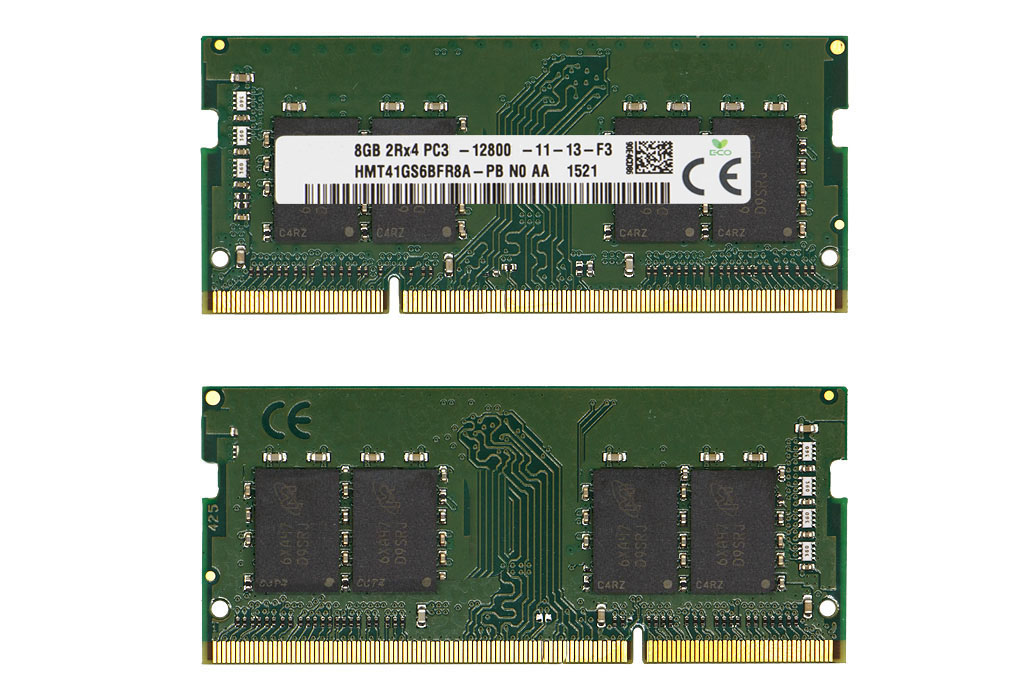 8GB DDR3 1600MHz laptop memória