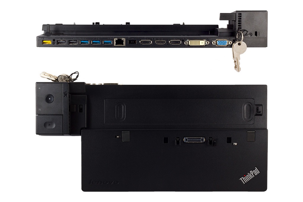 Lenovo ThinkPad T440, T540p gyári új ThinkPad Ultra Dock (Type 40A1) dokkoló 90W-os adapterrel (00HM918)