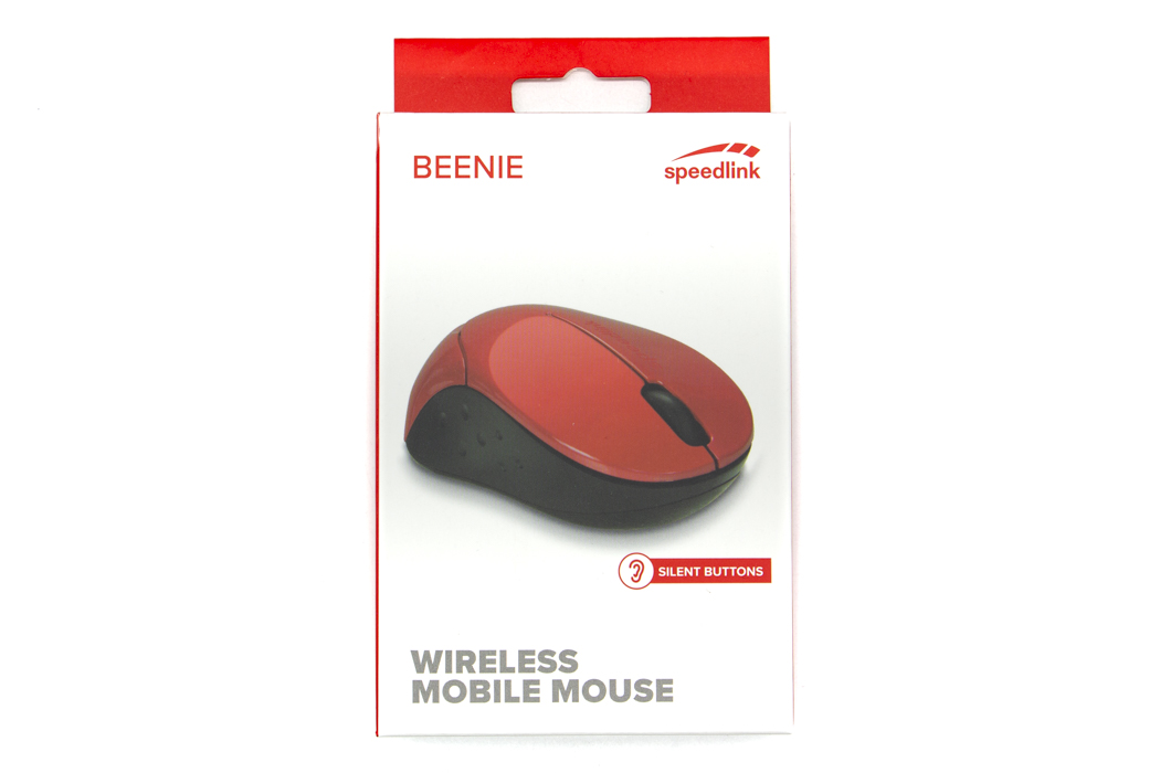 Speedlink Beenie vezeték nélküli kis méretű GYEREKEKNEK való piros USB egér