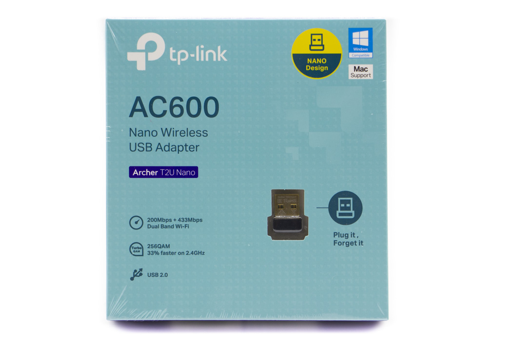 TP-LINK AC600 WIRELESS Archer T2U 433Mbps Nano USB adapter