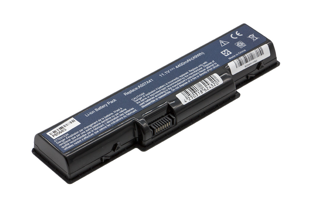 Acer Aspire 4720 laptop akkumulátor, új, gyárival megegyező minőségű helyettesítő, 6 cellás (4400-5200mAh)