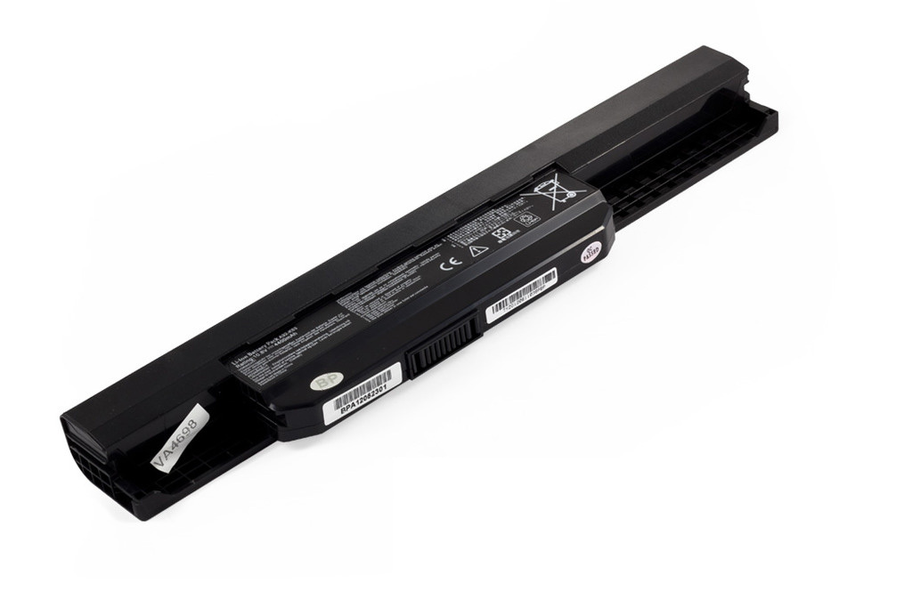 Asus X53 sorozat X53SG laptop akkumulátor, új, gyárival megegyező minőségű helyettesítő, 6 cellás (4400mAh)