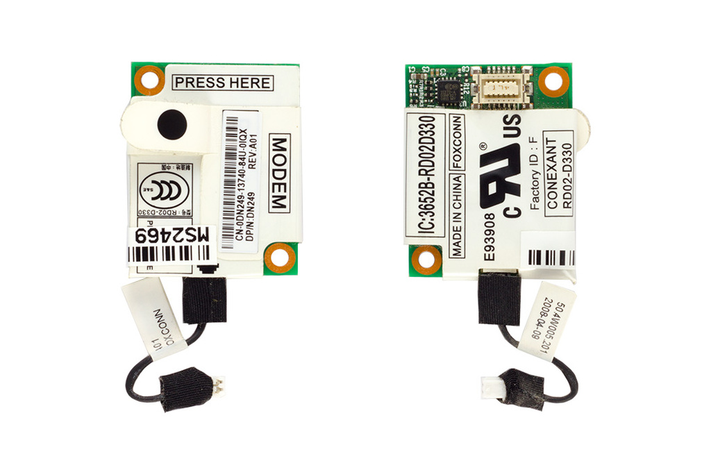 Conexant RD02-D330 használt Mini modem kártya Dell Inspiron 1525, Vostro 1500 (0DN249)