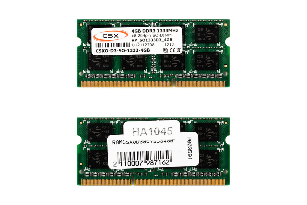 4GB DDR3 1333MHz gyári új memória