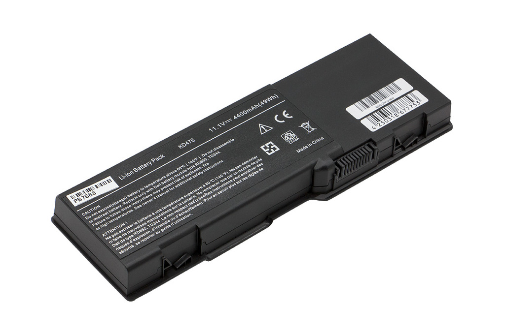 Dell Inspiron E1505 laptop akkumulátor, új, gyárival megegyező minőségű helyettesítő, 6 cellás (4400mAh)
