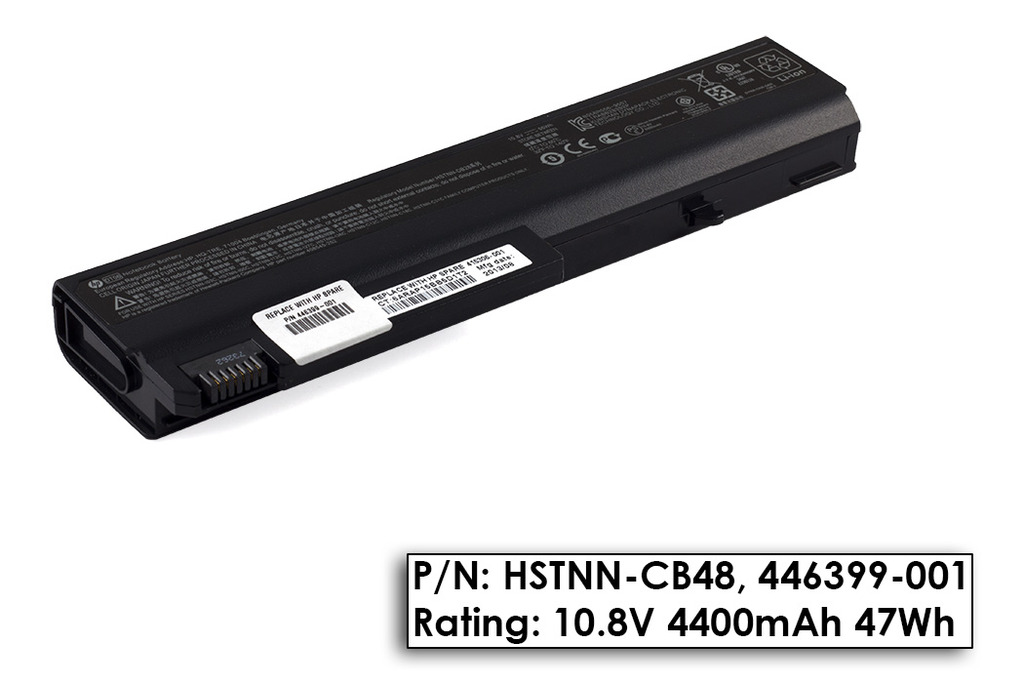 HP Compaq nx sorozat nx6300 laptop akkumulátor, gyári új,  cellás (4400mAh)