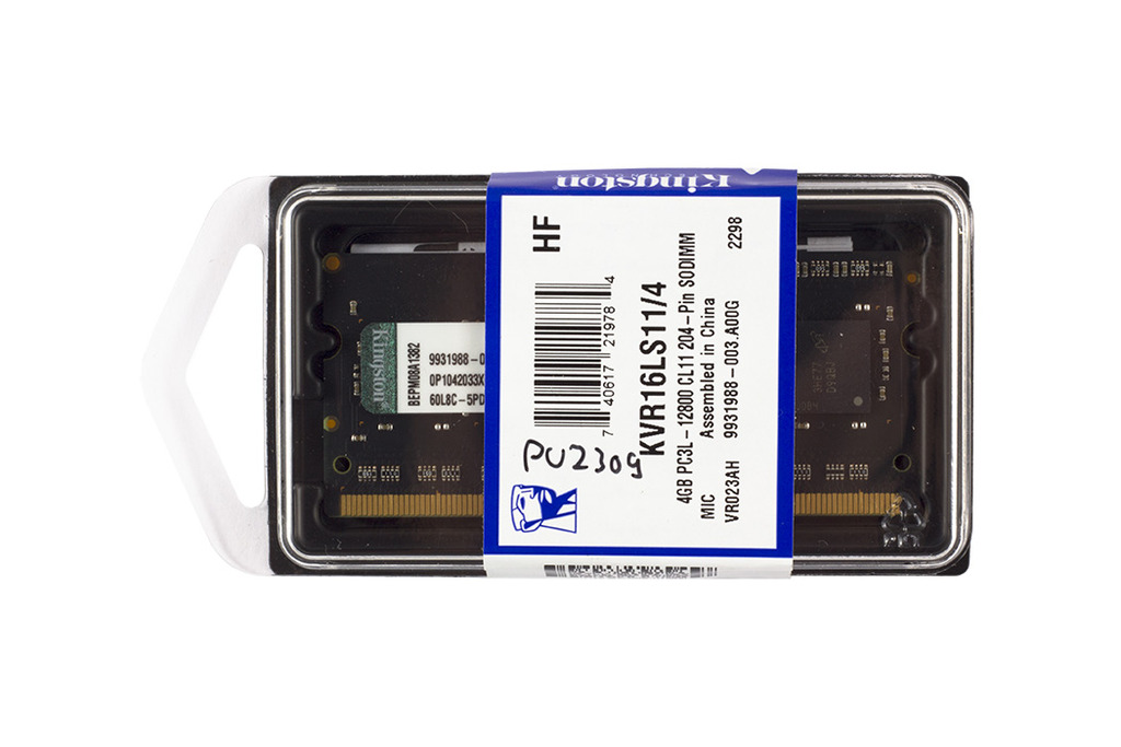 4GB DDR3 1600MHz gyári új low voltage memória