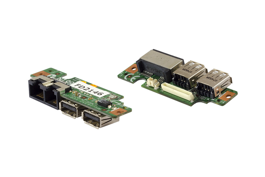 MSI Megabook M673X-MS1635 használt USB-LAN-MODEM panel (MS-16352)