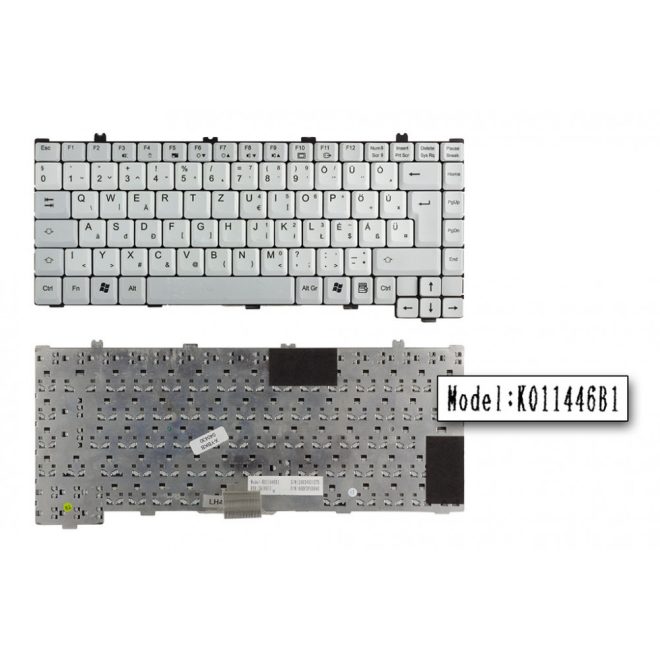 Fujitsu LifeBook C1010 szürke magyar Laptop billentyűzet