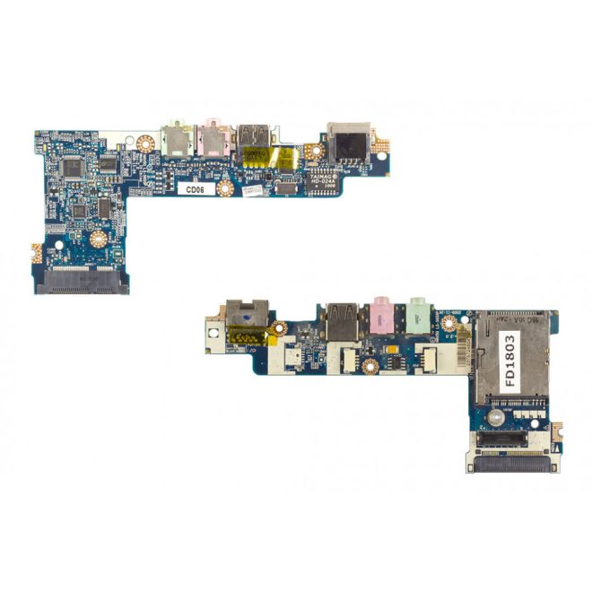 Acer Aspire One 532h használt LAN/USB/AUDIO/KÁRTYAOLVASÓ panel LS-5655P