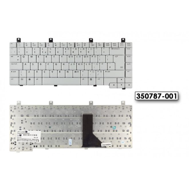 Compaq Presario R3000 gyári új UK ANGOL szürke laptop billentyűzet, 350787-001