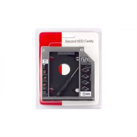   Winchester beépítő keret 9.5mm-es DVD meghajtó helyére - SATA