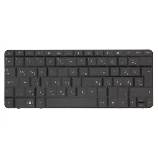 HP Mini 110-3000, 110-3100 használt magyar fekete billentyűzet (633476-211)