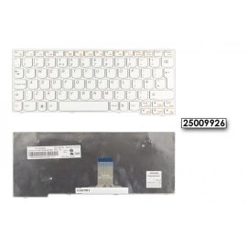   Lenovo IdeaPad S10-3 gyári új UK angol fehér billentyűzet (25009926)