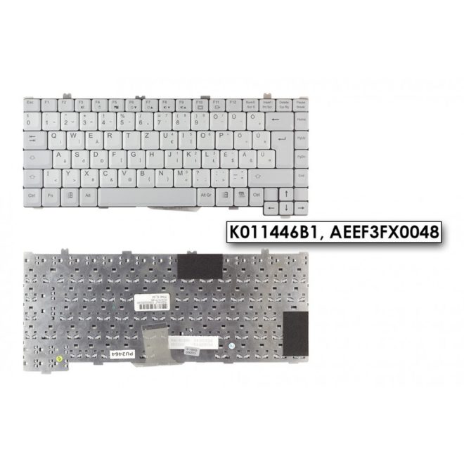 Fujitsu LifeBook C1010 szürke magyar Laptop billentyűzet