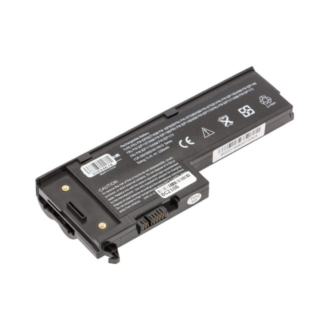 IBM/Lenovo ThinkPad X60, X60s, X61, X61s helyettesítő új 4 cellás 2200mAh akkumulátor (92P1173, 92P1174)