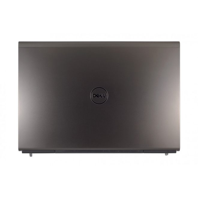 Dell Precision M4600 használt ezüst LCD hátlap WiFi antennával és zsanér párral, 04TY54