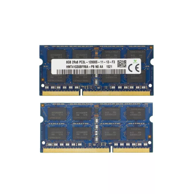 8GB DDR3L 1600MHz low voltage (1,35V) laptop memória