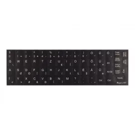   3M fekete kopásálló gyári minőségű magyar bevonat fehér betűvel, Lenovo IdeaPad B560, G560 , L-007
