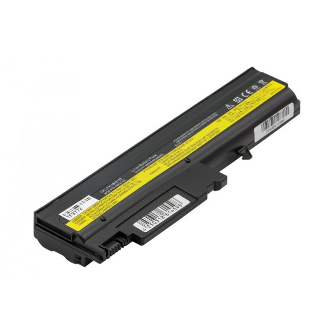 IBM ThinkPad R ThinkPad R52 Laptop Akkumulátor, új, gyárival megegyező minőségű helyettesítő, 6 cellás (4400mAh)