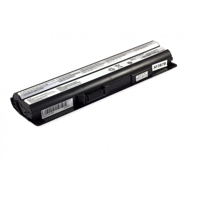 MSI FX420 Laptop Akkumulátor, új, gyárival megegyező minőségű helyettesítő, 6 cellás (4400mAh)