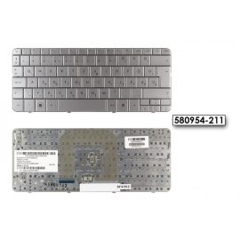   HP Mini 310, 311, DM1-1000, DM1-1100 gyári új magyar ezüst billentyűzet (580954-211)
