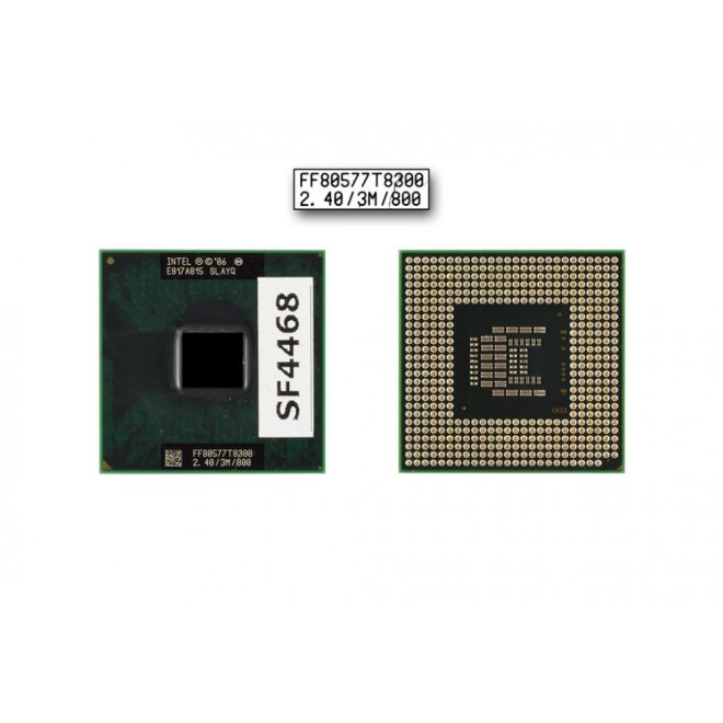 Intel Core 2 Duo T8300 2400MHz használt CPU, SLAYQ