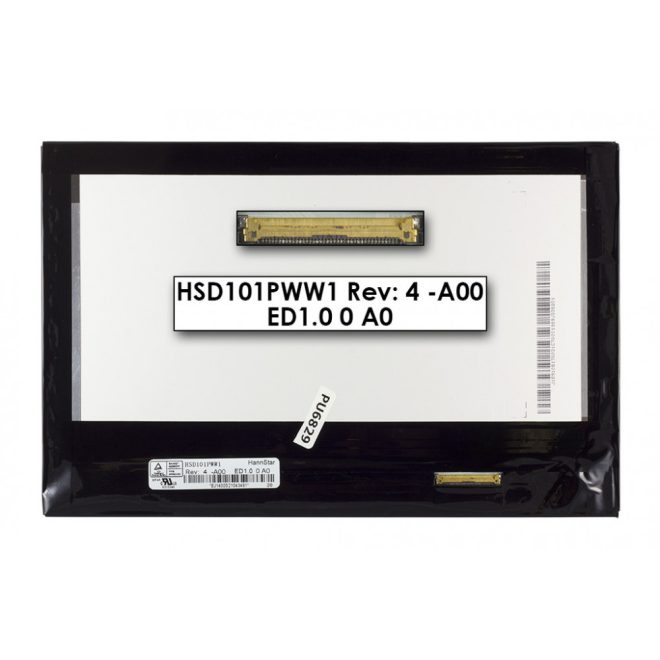 Gyári új matt 10.1' (1280x800) LED  Slim kijelző (csatlakozó: 40 pin - jobb)
