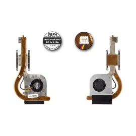   Asus W5A használt komplett hűtő ventilátor egység, 13-NA11AM010