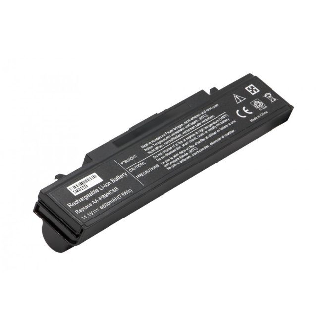 Samsung NP NP355V5C Laptop Akkumulátor, új, gyárival megegyező minőségű helyettesítő, 9 cellás (6600mAh)