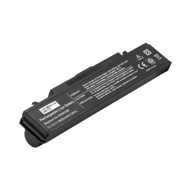 Samsung NP RF511-S05 Laptop akkumulátor, új, gyárival megegyező minőségű helyettesítő, 9 cellás (6600mAh)