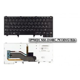 Dell Latitude E6320 fekete magyar Laptop billentyűzet