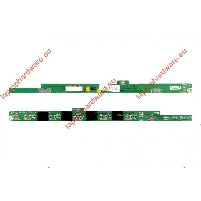 MSI Megabook L725 használt bekapcsoló panel MS-10354