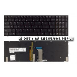   Lenovo Ideapad Y590 használt US angol háttérvilágitásos billentyűzet, 25-205516