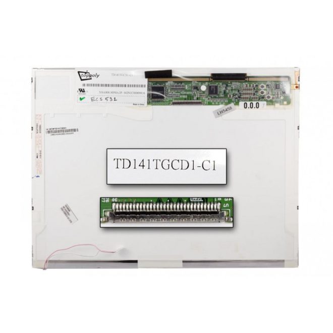IBM ThinkPad T ThinkPad T41 matt, tükröződésmentes Laptop kijelző 800x480 (WVGA) beszerelési lehetőséggel