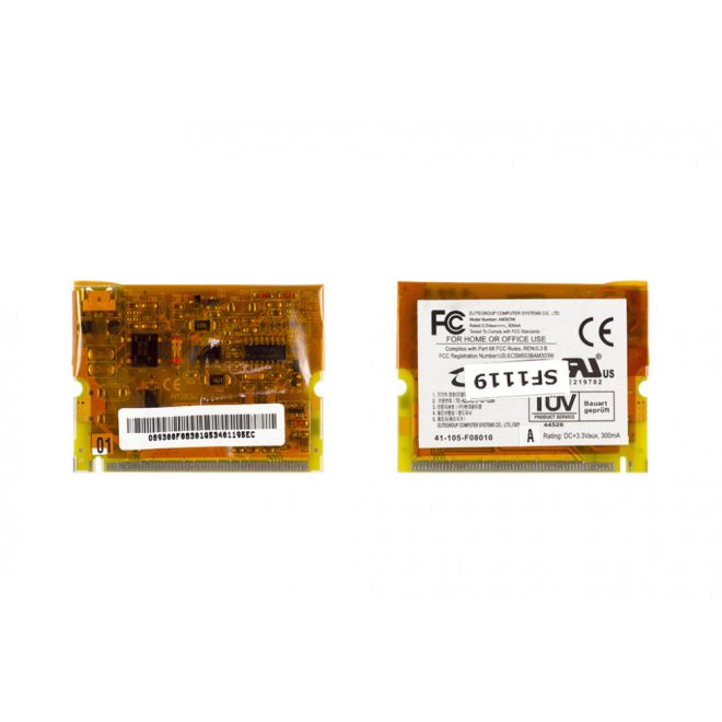 ECS Elitegroup A530 netbookhoz használt modemkártya (AM303W, 41-105-F08010)