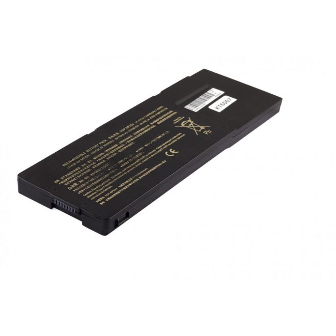 Sony VPC VPC-SB Laptop Akkumulátor, új, gyárival megegyező minőségű helyettesítő, 6 cellás (4200mAh)