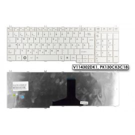   Toshiba Satellite Pro L770 fehér magyar Laptop billentyűzet