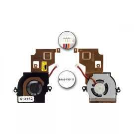   Samsung NP-NF210 gyári új komplett hűtő ventilátor egység (BA62-935-11)