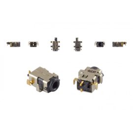 Asus EEEPC X101CH gyári új alaplapi DC tápaljzat