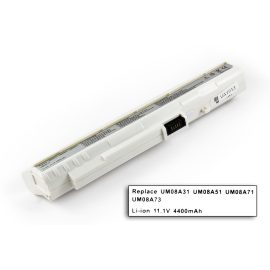   Acer Aspire ONE A150-Bb Laptop akkumulátor, új, gyárival megegyező minőségű helyettesítő, 6 cellás (4400mAh)