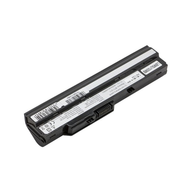 MSI Wind Wind U130 Laptop akkumulátor, új, gyárival megegyező minőségű helyettesítő, 6 cellás (4400mAh)