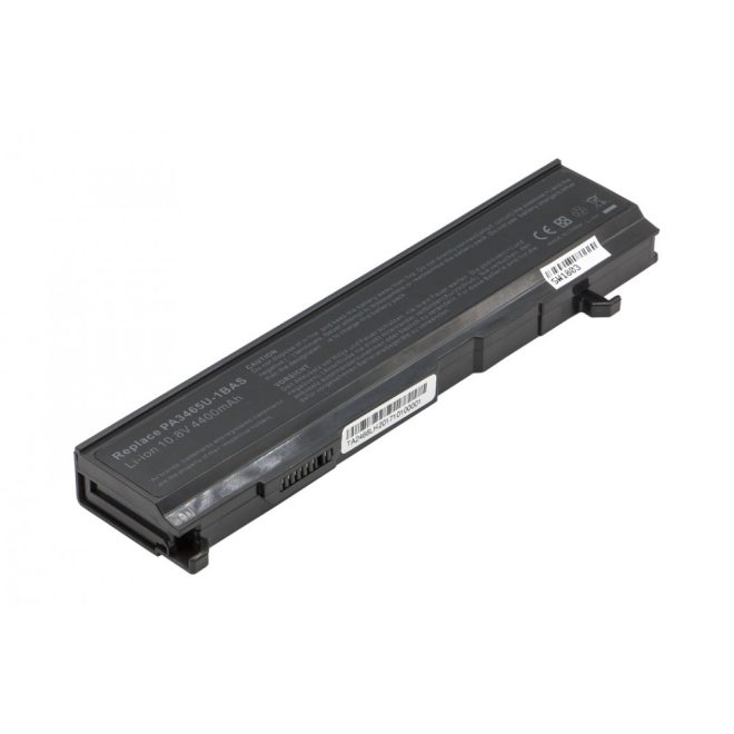 Toshiba Satellite A135 Laptop Akkumulátor, új, gyárival megegyező minőségű helyettesítő, 6 cellás (4400mAh)