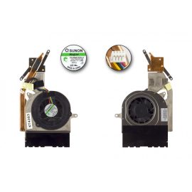   Asus V2S használt komplett hűtőventilátor egység, 13GNL51AM040-1