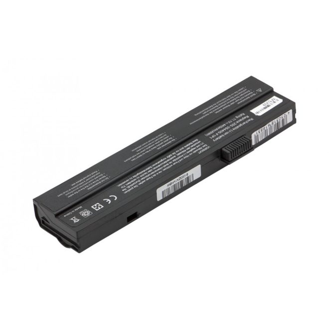 Gericom Supersonic Force Laptop Akkumulátor, új, gyárival megegyező minőségű helyettesítő, 6 cellás (4400mAh)