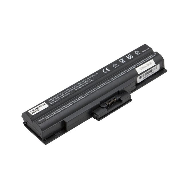 Sony Vaio VGN-CS385 Laptop akkumulátor, új, gyárival megegyező minőségű helyettesítő, 6 cellás (4400mAh)
