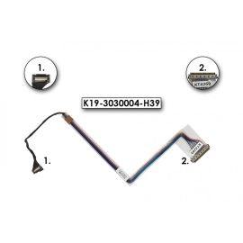   MSI M620, M645, MS-1032 használt kijelző kábel, K19-3030004-H39